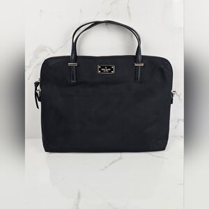 Kate Spade New York Black Nylon Laptop Bag‎ – 15" Shoulder Tote without Strap
